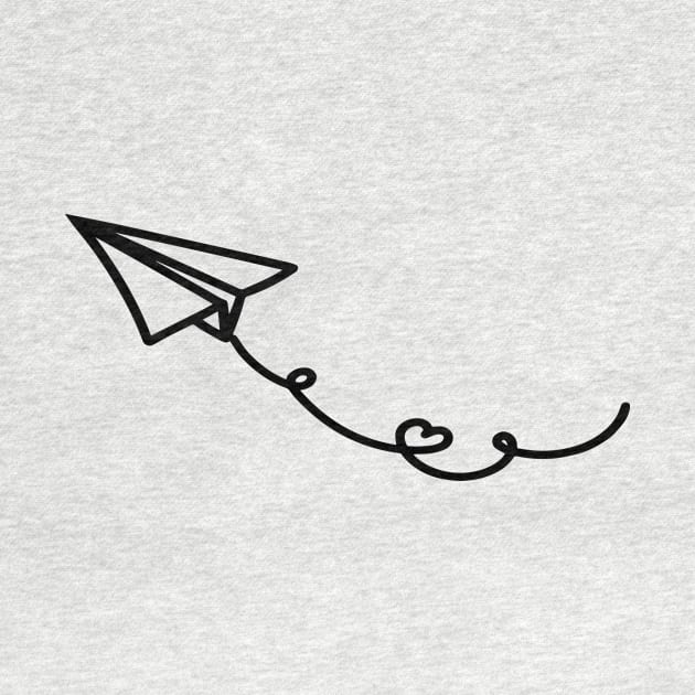 paper airplane by k&f